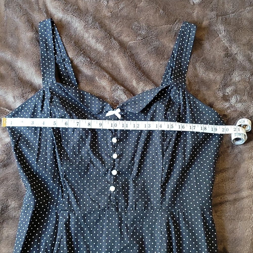 XL polka dot pinup Rock Steady dress